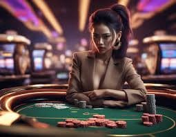 syair opesia Android app interface showing live casino tables