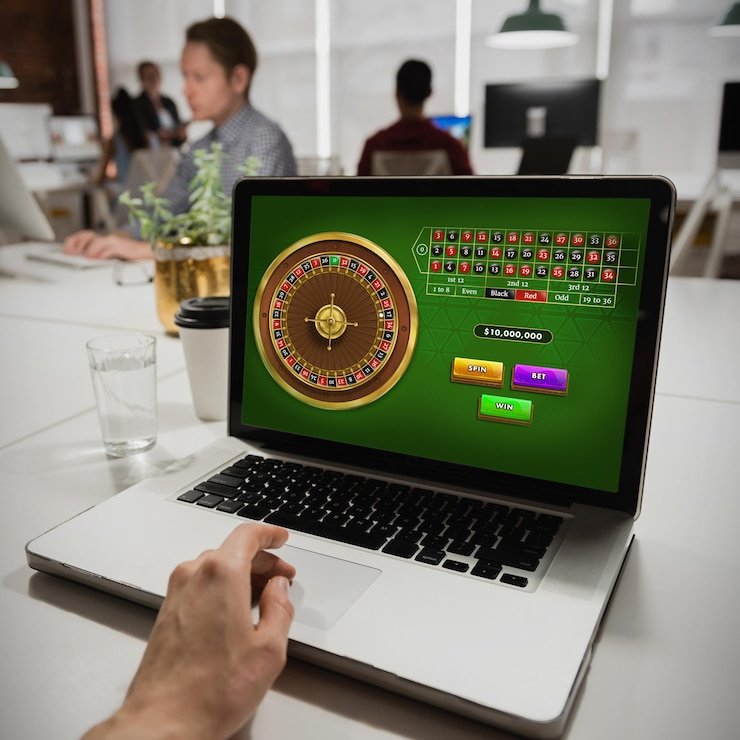 Roulette wheel and betting board on syair opesia